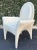 Rare Fendi Casa Faux Crocodile Embossed Leather Garcia Arm Chair. Designed by renowned Spanish architect, Jaime Hayon.