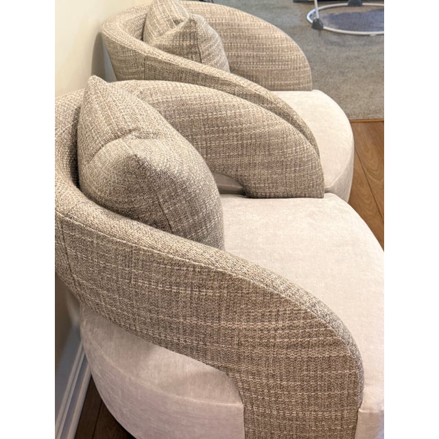 Pair Adriana Hoyos Bolero 300 Armchairs For Sale - Image 11 of 14