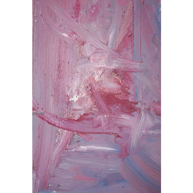 Gray N. Montiel, Abstract Composition, Oil on Canvas For Sale - Image 8 of 13