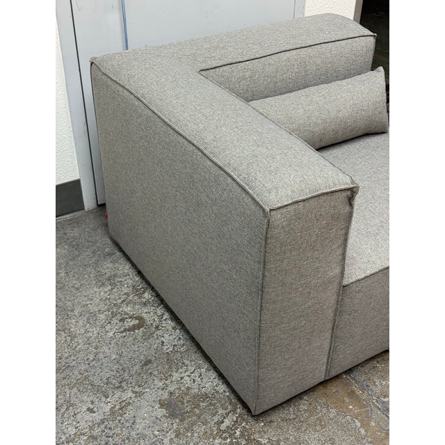 Gray Gus Modern Mix Corner Chair For Sale - Image 8 of 12