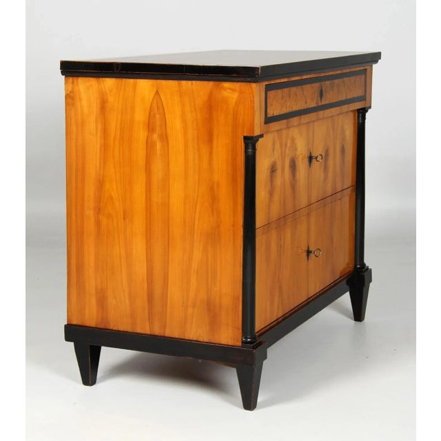 Antique Biedermeier Chest, 1820s For Sale - Image 6 of 13