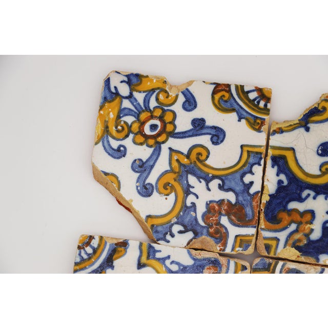 Circa: 17th Century. Country: Portugal. Material: Earthenware, Tin-glazed pottery. Item condition: Flaws and imperfections...