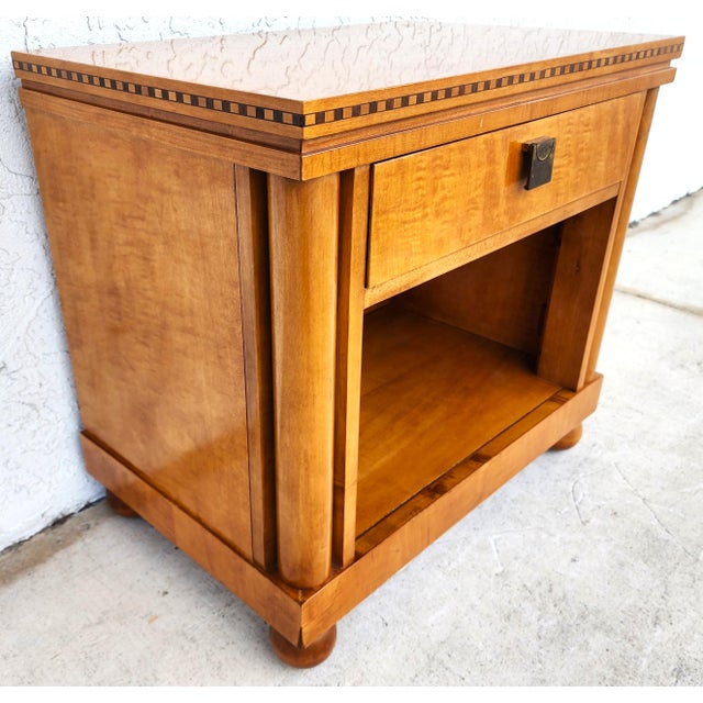 1980s Hickory White Biedermeier Dresser From Genesis Collection For Sale - Image 17 of 18