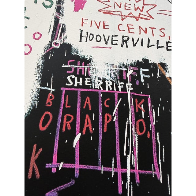 Jean Michel Basquiat, Museum Security (Broadway Meltdown), Print For Sale - Image 10 of 13