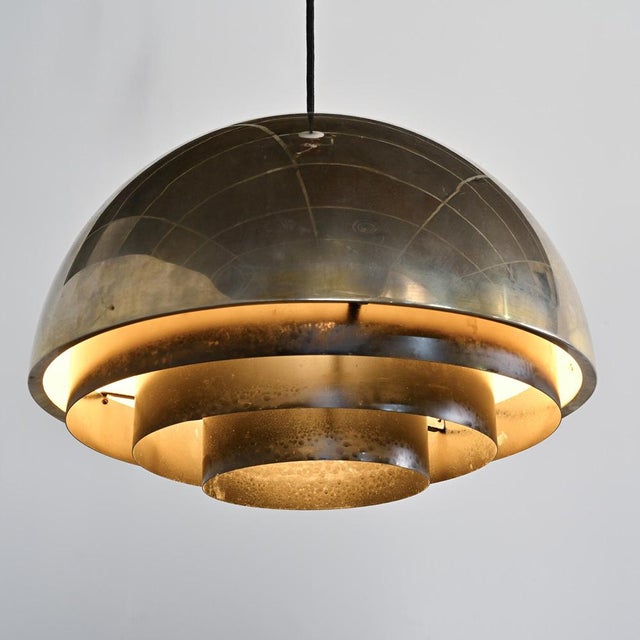 Pendant Lamp by Jo Hammerborg for Fog & Mørup, Denmark, 1965 For Sale - Image 11 of 12