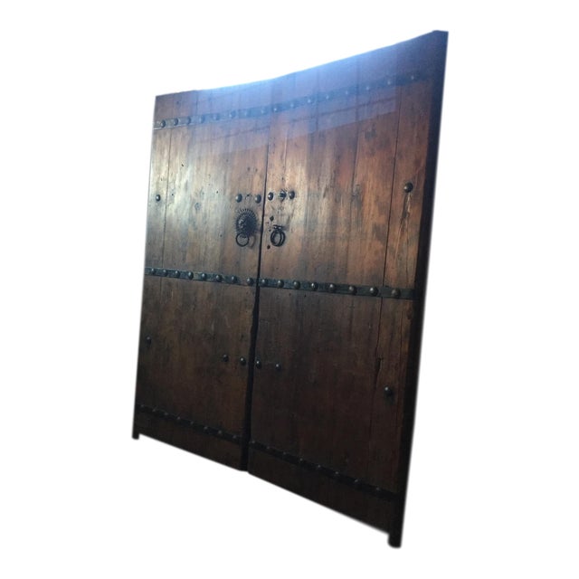 Antique Chinese Doors- a Pair For Sale
