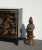Vintage Quan Yin Bronze Colored Statue Gorgeous Statue in Good Vintage Condition. Solid and Firm. There is a tiny break in...