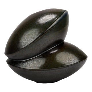 Pistachio Vase by Olivia Tani For Sale