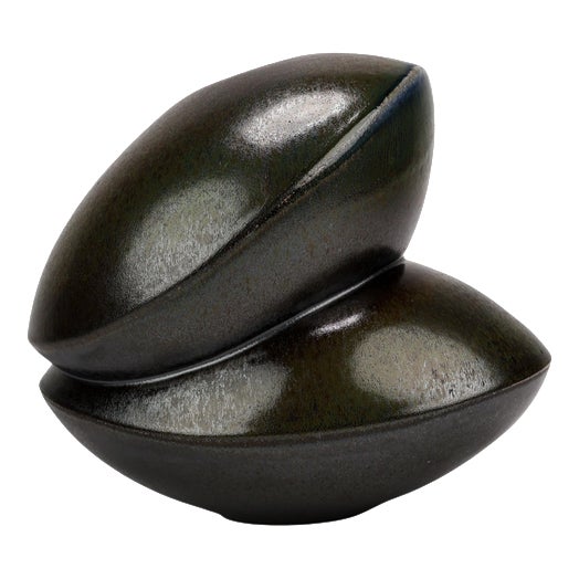 Pistachio Vase by Olivia Tani For Sale