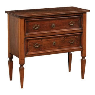 Italian Raised Two-Drawer Chest, 19th Century For Sale