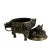 Chinese Chinese Brown Dragon Head Lid, Dragons Bronze Incense Burner For Sale - Image 3 of 7