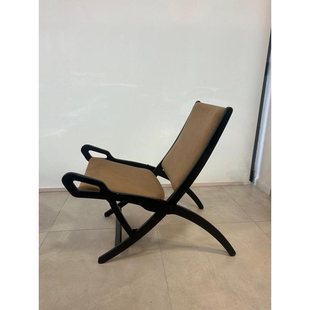 Fratelli Reguitti Ninfea Folding Chairs attributed to Gio Ponti for the Reguitti Brothers, 1960s, Set of 2 For Sale - Image 4 of 11