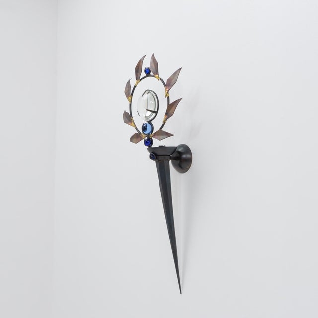 Vintage Olympia Wall Sconce by Mark Brazier-Jones, 1990s For Sale - Image 4 of 12