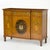 19th Century Edwardian Calamander Tulipwood Inlaid & Painted Satinwood Sideboard For Sale - Image 13 of 13