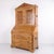 Brown South Jutland Louis XVI Oak Secretaire Cabinet, 1900 For Sale - Image 8 of 11