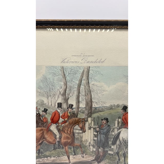 Henry Alken, Horse Engraving, 1847, Etching, Framed For Sale - Image 5 of 12