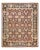 Red Mogul, One-of-a-Kind Hand-Knotted Area Rug in Red, 8' 1" x 9' 9" For Sale - Image 8 of 8