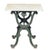 French Bistro or Conservatory Table With Marble Top Over Cast Iron Base For Sale In Austin - Image 6 of 10