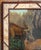 Rustic Early 20th Century Rustic Adirondack Cabin Folk Art Painting of Deer For Sale - Image 3 of 15
