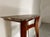 Brown Mid-Century Modern Italian Console Table in Teak and Marble For Sale - Image 8 of 11