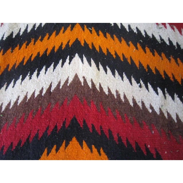 Vintage Folk Art Mexican Runner For Sale - Image 4 of 6