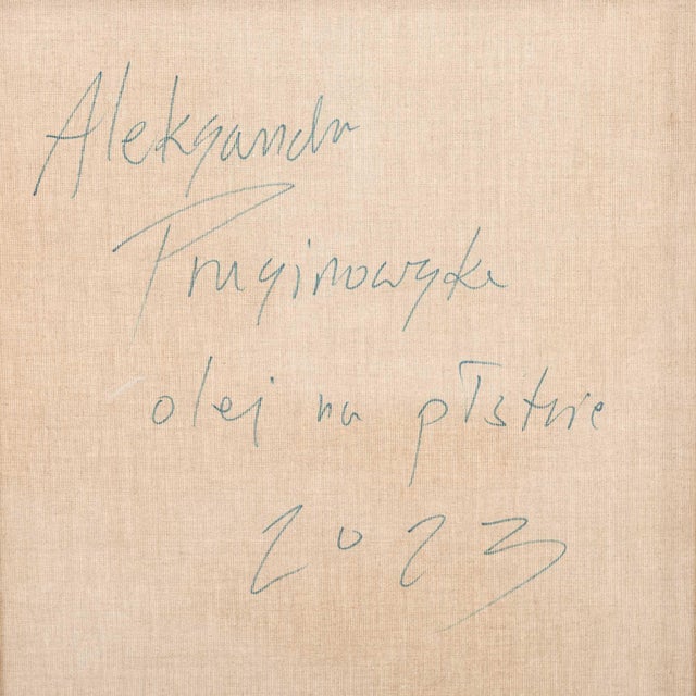 Aleksandra Prusinowska, On the Other Side of the Painting, Oil on Canvas, 2024 For Sale - Image 4 of 8