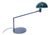Vintage Table Lamp from Zero Lighting with Glass Shade, 1980s For Sale