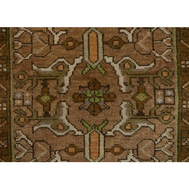 Turkish Mini Rug Oriental Hand Knotted Vintage Rug 1'7" x 3'6" #20644 For Sale - Image 4 of 8