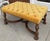 1990s Charles Pollock for William Switzer Carolean Tufted Walnut Bench For Sale - Image 5 of 6
