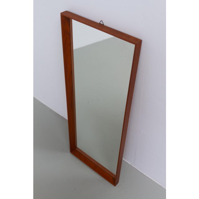 Mid-Century Danish Teak Hallway Mirror and Sconce, 1950s, Set of 2 For Sale - Image 16 of 18