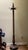Art Deco Antique Turned Oak Hall Tree Coat Rack With Adjustable Iron Hooks For Sale - Image 3 of 8