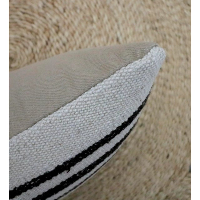 Turkish 1960s Kilim Lumbar Pillow Cover For Sale - Image 3 of 4