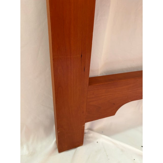 American 1980s Thos Moser Shaker Cherry Twin Headboards For Sale - Image 3 of 8