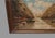 Antique Norwegian Seascape Village Oil Painting on Canvas H Lichtenberger For Sale - Image 4 of 11