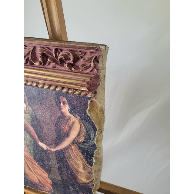 Figurative Late 20th Century "Rays of Sunlight Dancers" by Fresco Masterpieces For Sale - Image 3 of 10