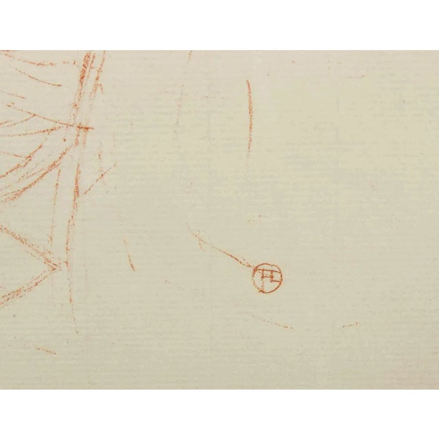 Femme au Plateu - Le Petit Déjeuner (Madame Baron et Mademoiselle Popo) is a color lithograph realized by Henri de...