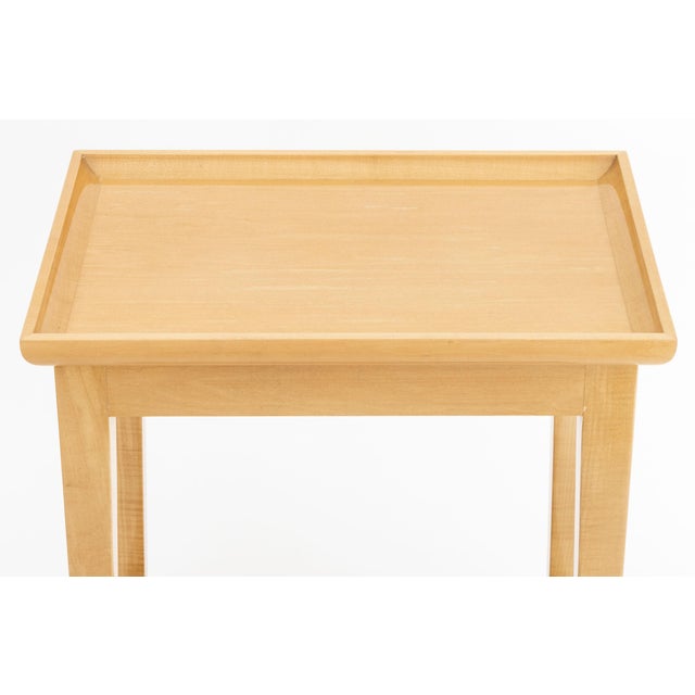 Modern J. Robert Scott Lacquered Wood End Table For Sale - Image 3 of 7