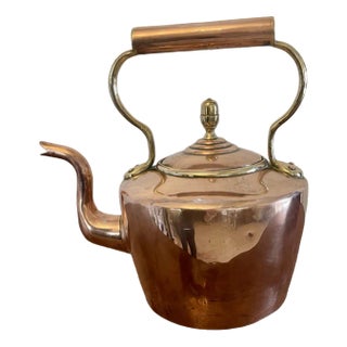 George III Copper Kettle, 1800s For Sale