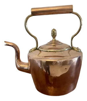 George III Copper Kettle, 1800s