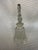 Beautiful Bow Shaped Top, Etched Glass Perfume Decanter For Sale In Los Angeles - Image 6 of 6