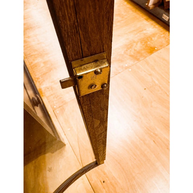 Late 20th Century China Cabinet With Claw Feet For Sale - Image 15 of 17