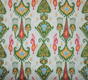 1 of 30 Yards Robert Allen "Khandar" Ikat Cotton Designer Fabric