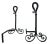 Traditional Antique Andirons - Hand-Wrought Iron - A Pair For Sale - Image 3 of 4