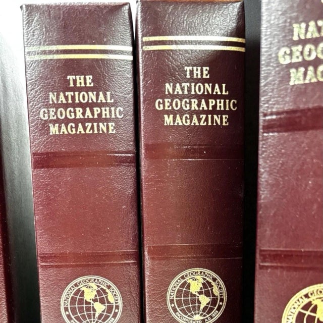 Elevate your library or study with this complete four-year collection of National Geographic Magazines, spanning from 1982...