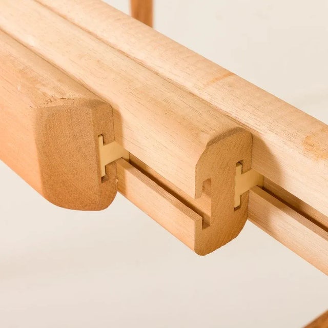 Mid-Century Danish Round Oak Table, 1960s For Sale - Image 10 of 12