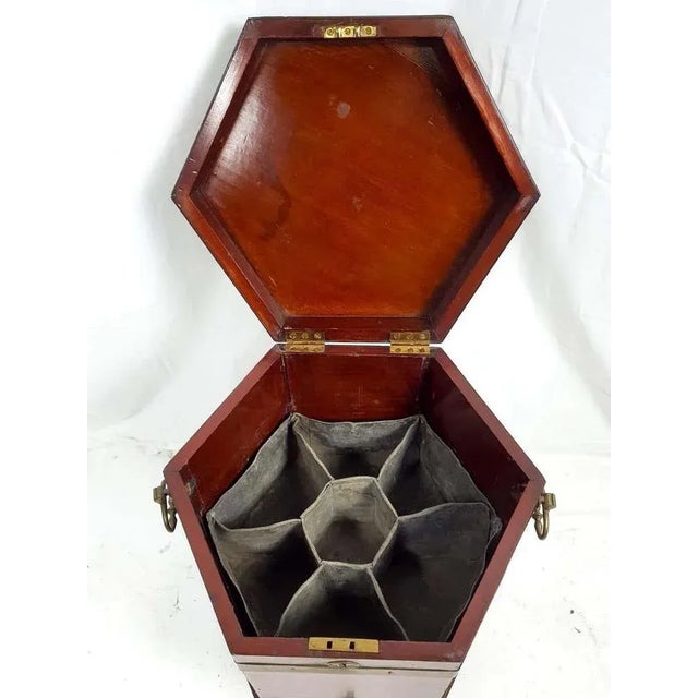 From the fine living of the georgian upper class comes this mahogany wine cooler. Beautifully crafted, it is of a tapered...