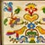 1930s Vintage Gustavian Arts & Crafts Americana Needlepoint Yarn Sampler, Framed. For Sale - Image 6 of 15
