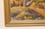 Wood Mid 20th Century Swedish Coastal Painting W/ Wind Swept Trees For Sale - Image 7 of 13