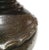 Coffee Early 20th Century Ceramic Vase From Thailand, in Dark Brown Glaze For Sale - Image 8 of 10