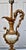 Antique Gilded Metal Lamp Renaissance Style Ornate Ewer Designed Figural Details For Sale - Image 4 of 17